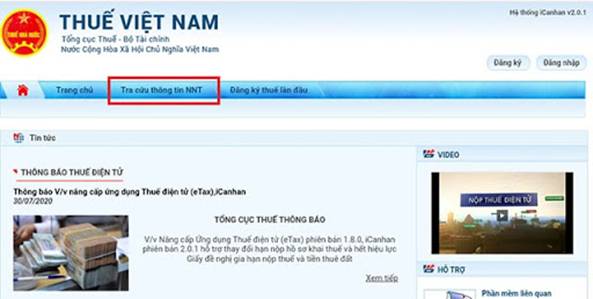 tra mã số thuế cá nhân