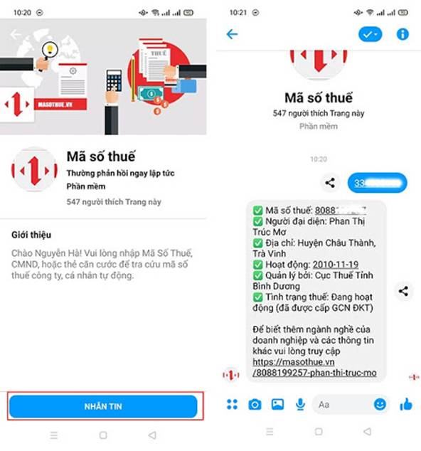 Tra cứu mã số thuế TNCN