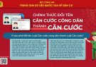 ĐƯỢC GIẢM 50% LỆ PHÍ KHI THỰC HIỆN CẤP ĐỔI THẺ CĂN CƯỚC TRỰC TUYẾN