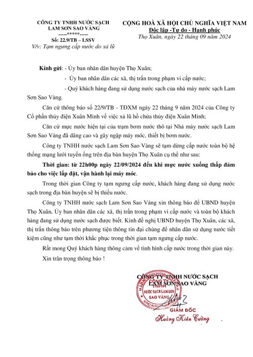 TB ngừng cấp nước do xả lũ-1.png