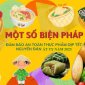 Các biện pháp thực hiện giữ gìn vệ sinh an toàn thực phẩm trong dịp tết Tết Nguyên đán Ất Tỵ 2025