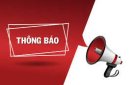 Thông báo Niêm yết công khai kết quả xác định mức độ khuyết tật 