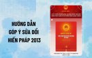 HƯỚNG DẪN CHI TIẾT CÁCH GÓP Ý SỬA ĐỔI HIẾN PHÁP TRÊN VNEID