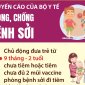  Bộ Y tế khuyến cáo phòng bệnh sởi đối với nhóm có nguy cơ cao