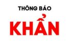 Thông báo khẩn về việc rà soát, truy vết những người liên quan đến F0 phường Ngọc Trạo,  thành phố Thanh Hoá.