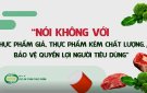 Bài tuyên truyền VSATTP trong dịp tết Nguyên đán Nhâm Dần 2022