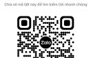 Công khai Mã QR Code Zalo OA của UBND huyện Thọ Xuân đến toàn thể cán bộ, nhân dân theo dõi và tìm hiểu thông tin của huyện