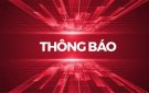 Thông báo về việc tạm ngưng cấp nước do xả lũ