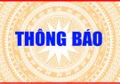 Thông báo địa điểm làm việc của Đảng ủy - HĐND - UBND - MTTQ, các tổ chức chính trị xã hội và Công an - BCH Quân sự xã Lam Sơn